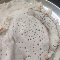 A picture of #SIS#kerala breakfast Neer dosai#.