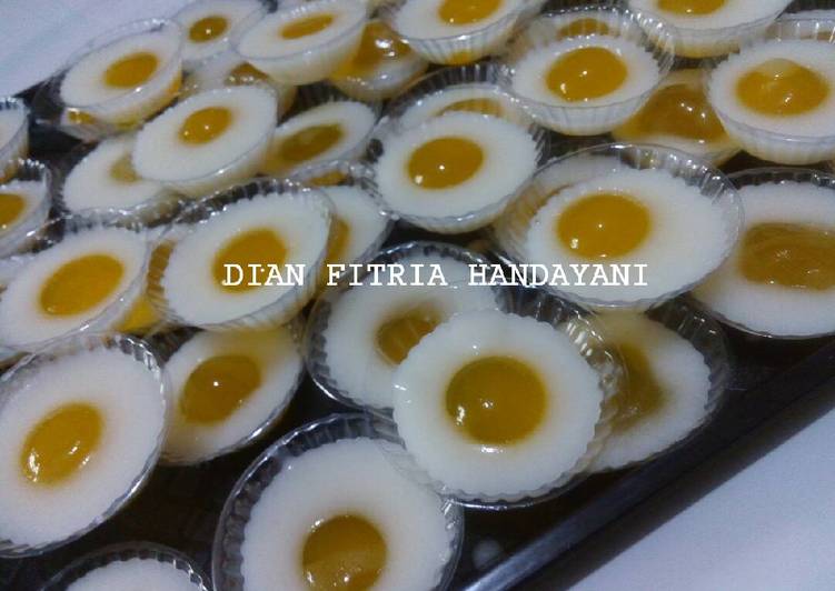 Puding Telur Ceplok
