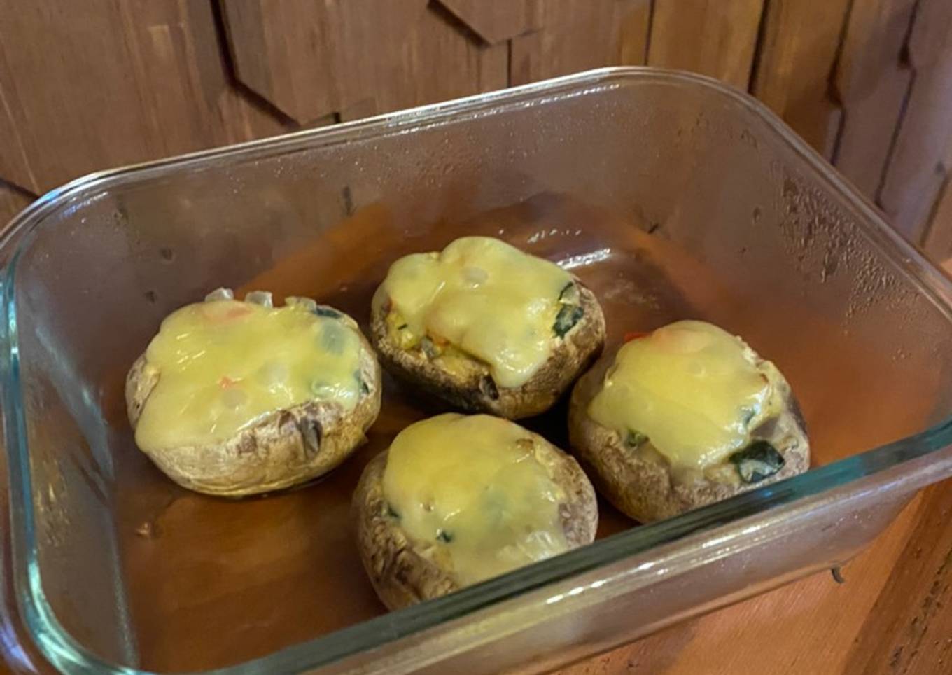 Champiñones rellenos