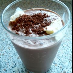 Chocolate shake A picture of Chocolate shake.