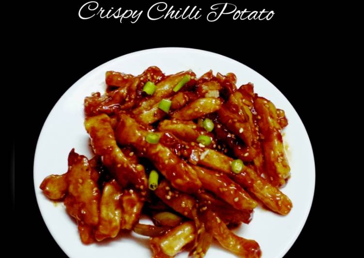 Easiest Way to Prepare Homemade Crispy chilli potato