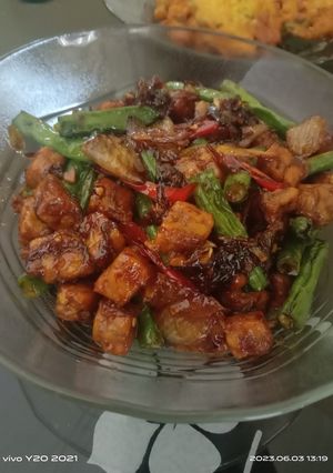Foto resep Orek Tempe Kacang Panjang
