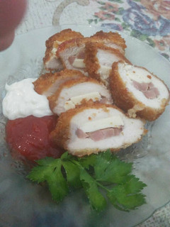 Foto resep Cordon blue (ayam isi keju) super simpel