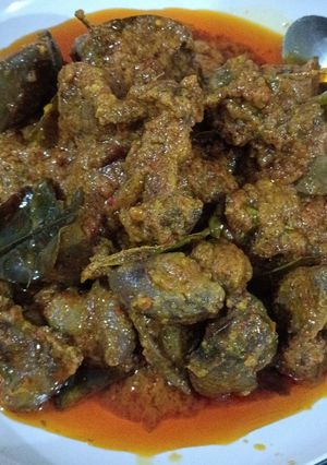 Foto resep Rendang ati ampela tidak pedas