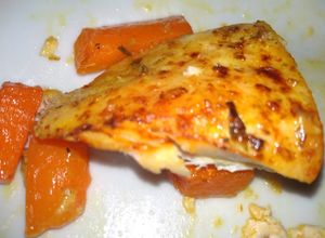 Una foto de Pollo sabroso al horno !