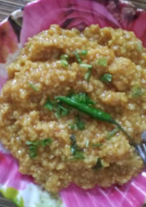नमकीन दलिया (namkeen dalia recipe in Hindi) रेसिपी मुख्य फोटो