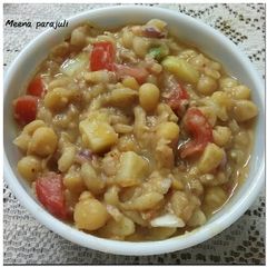 A picture of Thatera wale chhole /sukhi matar wale chole 😊😊😊.