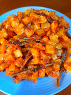 Foto resep Sambal goreng kentang teri
