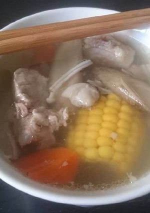 牛蒡蛤蜊排骨湯 的食譜成品照片