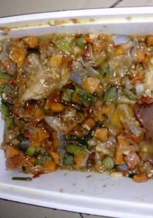 A picture of Vegetable sauce.