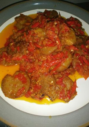 Foto resep Jengkol balado pedas manis