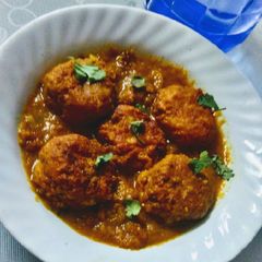 A picture of Lauki ke kofte.