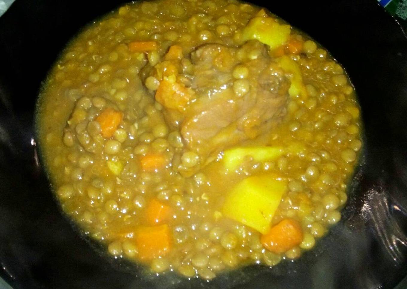 Potaje de lentejas
