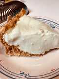 Key lime cheese pie