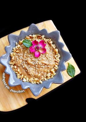 عکسی از دستور کشک و خرما 🌸 تملی