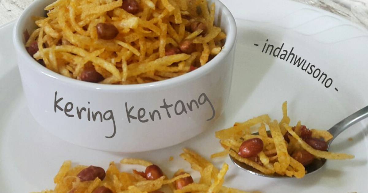 Resep Kering Kentang Krispy Awet Renyah ! oleh Indah Wusono Cookpad