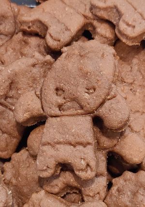 A picture of Chocolate Butter Cookies (Healthier version).