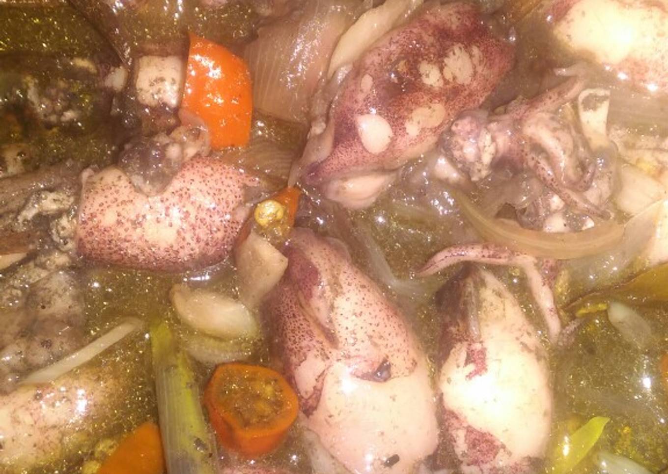 Potong cumi cabai hitam