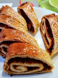 Pizzakrémes sós kalács recept fotója
