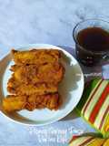 Pisang Goreng Pasir Varian Kopi