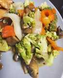 Verduras salteadas
