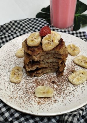 Foto resep Pancake Pisang Oatmeal