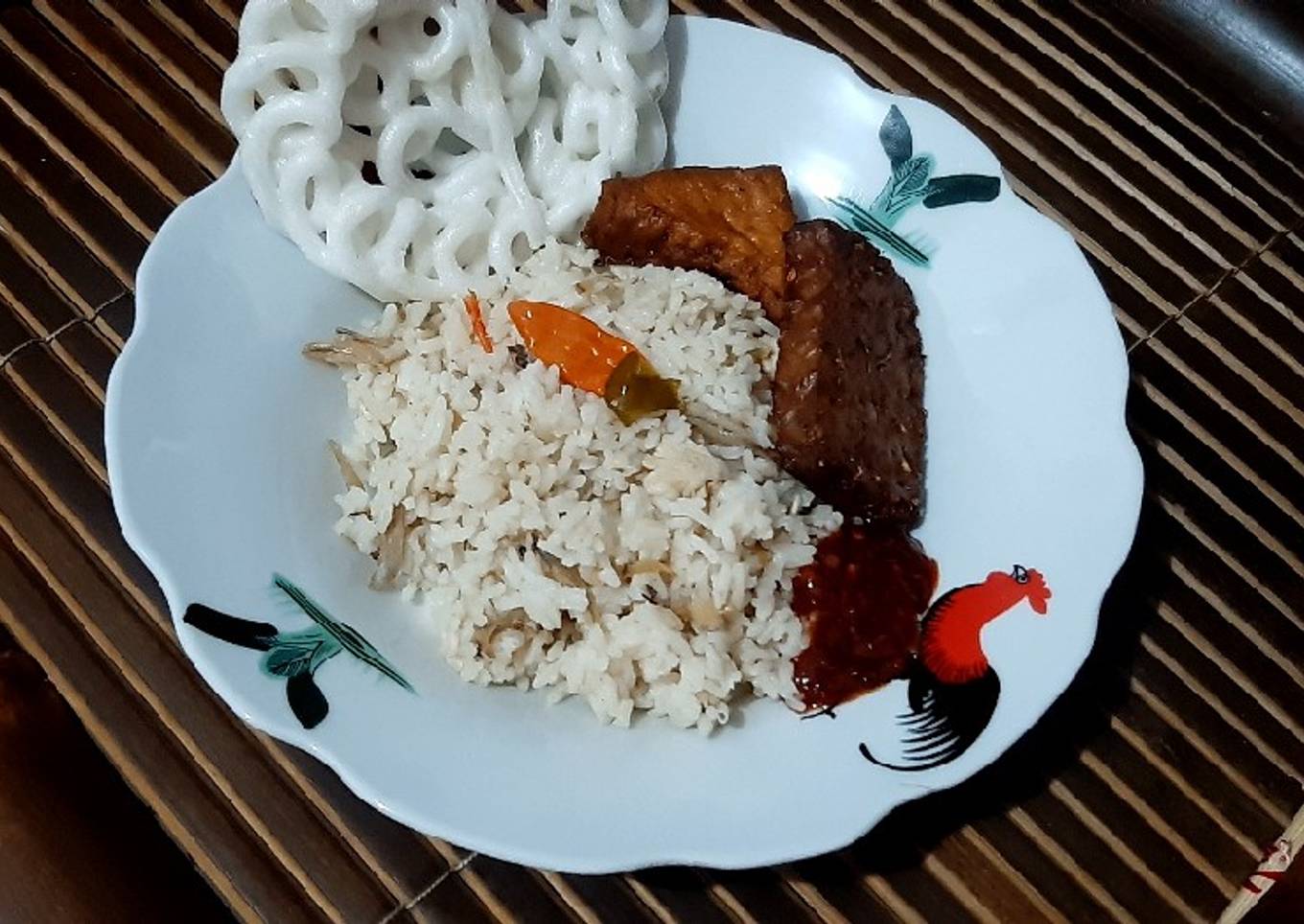 Rice Cooker & Steamer Improvisasi Nasi Liwet