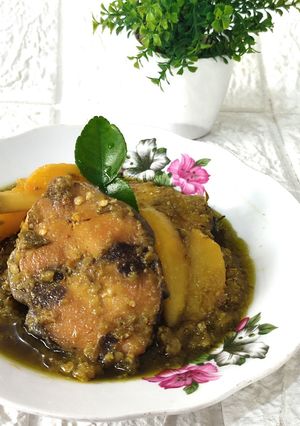 Gambar Tongkol Sambal Hijau + Kentang