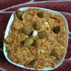 A picture of Gajar ka halwa.