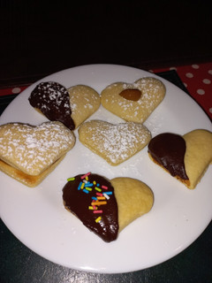 Una foto de Masitas dulces corazón de mamá