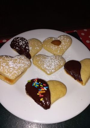 Una foto de Masitas dulces corazón de mamá