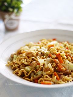 Foto resep Mie goreng lada hitam