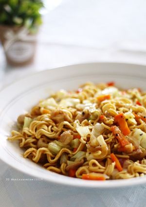 Foto resep Mie goreng lada hitam