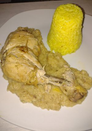 Una foto de Pollo al limón con salsita incluida!