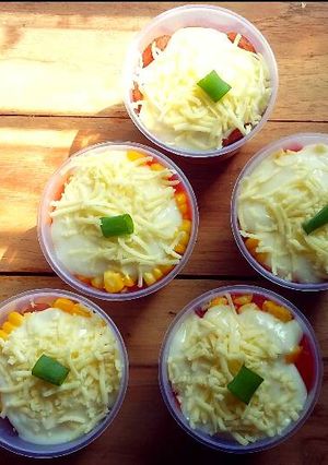 Foto resep Jagung Sosis Keju Mayo