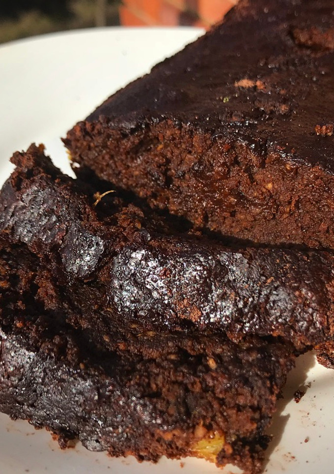 Una foto de Budín choco-café saludable súper húmedo