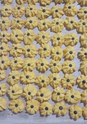 Foto resep Semprit bunga