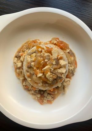 Foto resep MPASI 11m (hati ayam saus tomat)