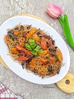 Foto resep Bihun Goreng Jamur Kuping