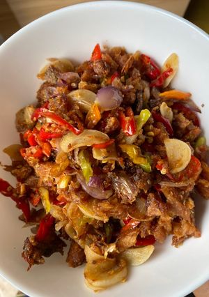 Foto resep Oseng Ikan Asin