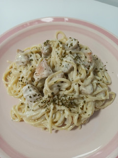 Una foto de Pasta Alfredo 🇮🇹