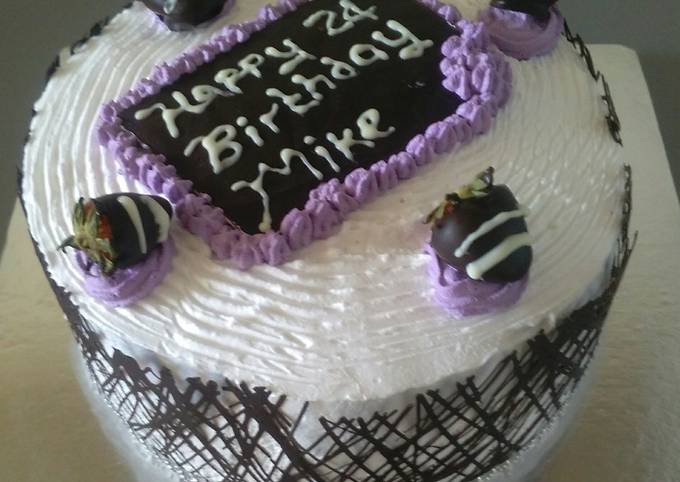 Recipe of Favorite Icing a cake with whip cream # author marathon