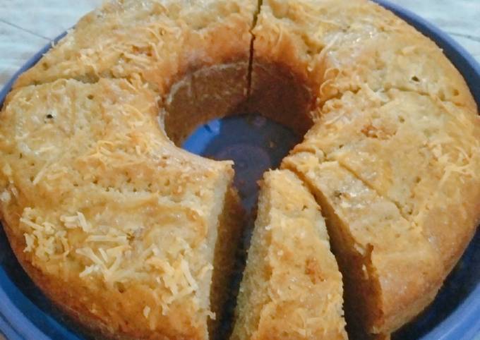 Bolu pisang irit telur (no mixer)