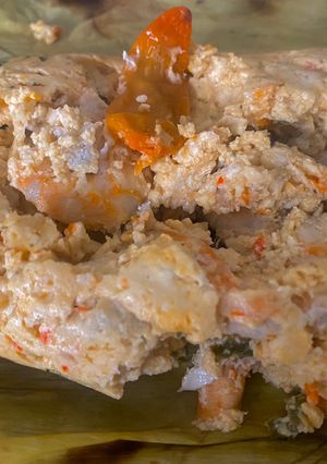 Foto resep Pepes tahu udang suroboyo