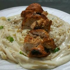 🐔♨🍝🐔White Pasta with Spicy koila Chicken 🐔♨🍝🐔 #RamadanSpecial A picture of 🐔♨🍝🐔White Pasta with Spicy koila Chicken 🐔♨🍝🐔 #RamadanSpecial.