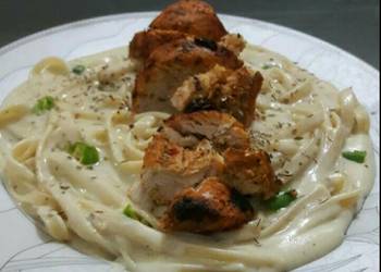 Update, Make Recipe White Pasta with Spicy koila Chicken  RamadanSpecial Delicious Perfect