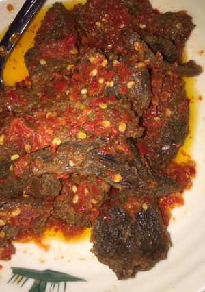 Foto resep Dendeng khas padang