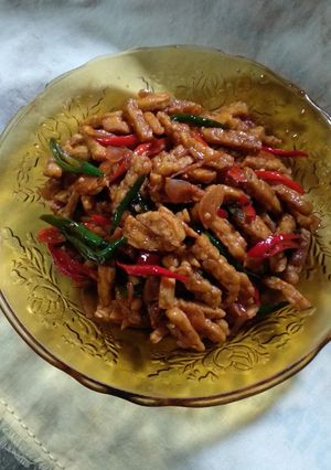 Foto resep Tempe pedas manis