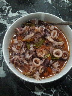 Foto resep Cumi tumis kuah