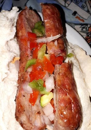 Una foto de Choripán